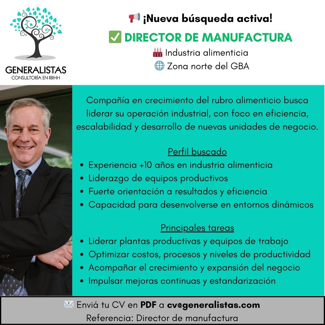 Director manufactura